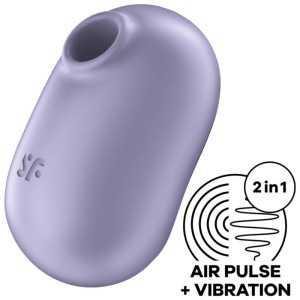 SATISFYER PRO TO GO 2 DOUBLE ILMAPULSSISTIMULAATTORI JA VÄRI